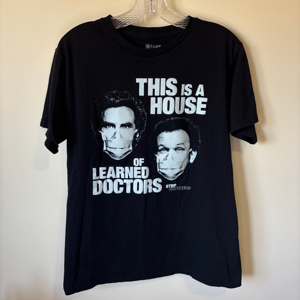 Step Brothers Men’s M Black Short Sleeve Tee